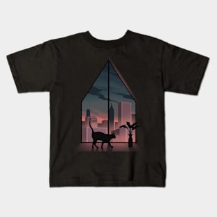 City Cat Kids T-Shirt